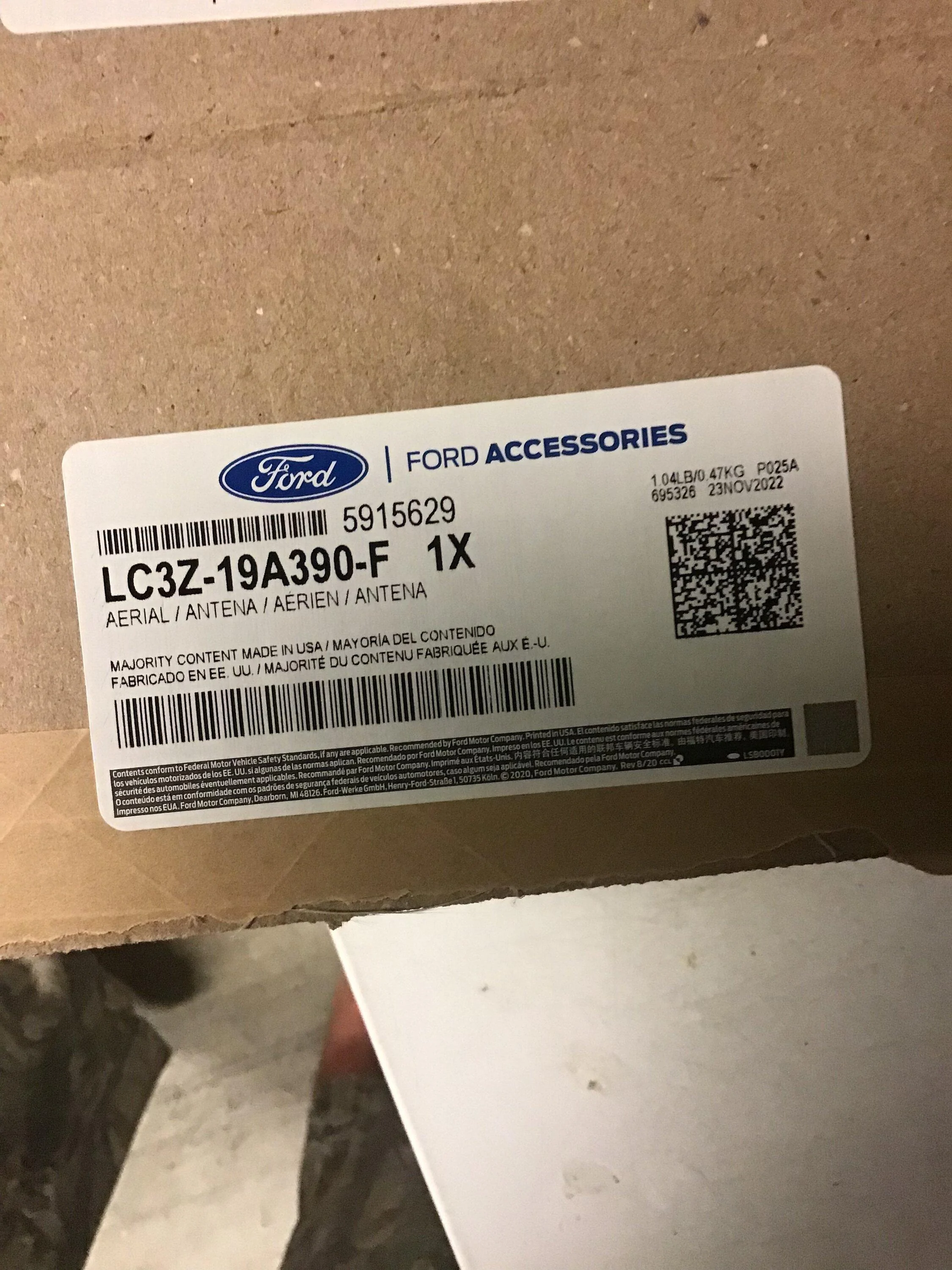 Ford F-150 MY22 Adding SiriusXM DF858BAF-B95B-4D08-9DAB-E2DAFF8350EF