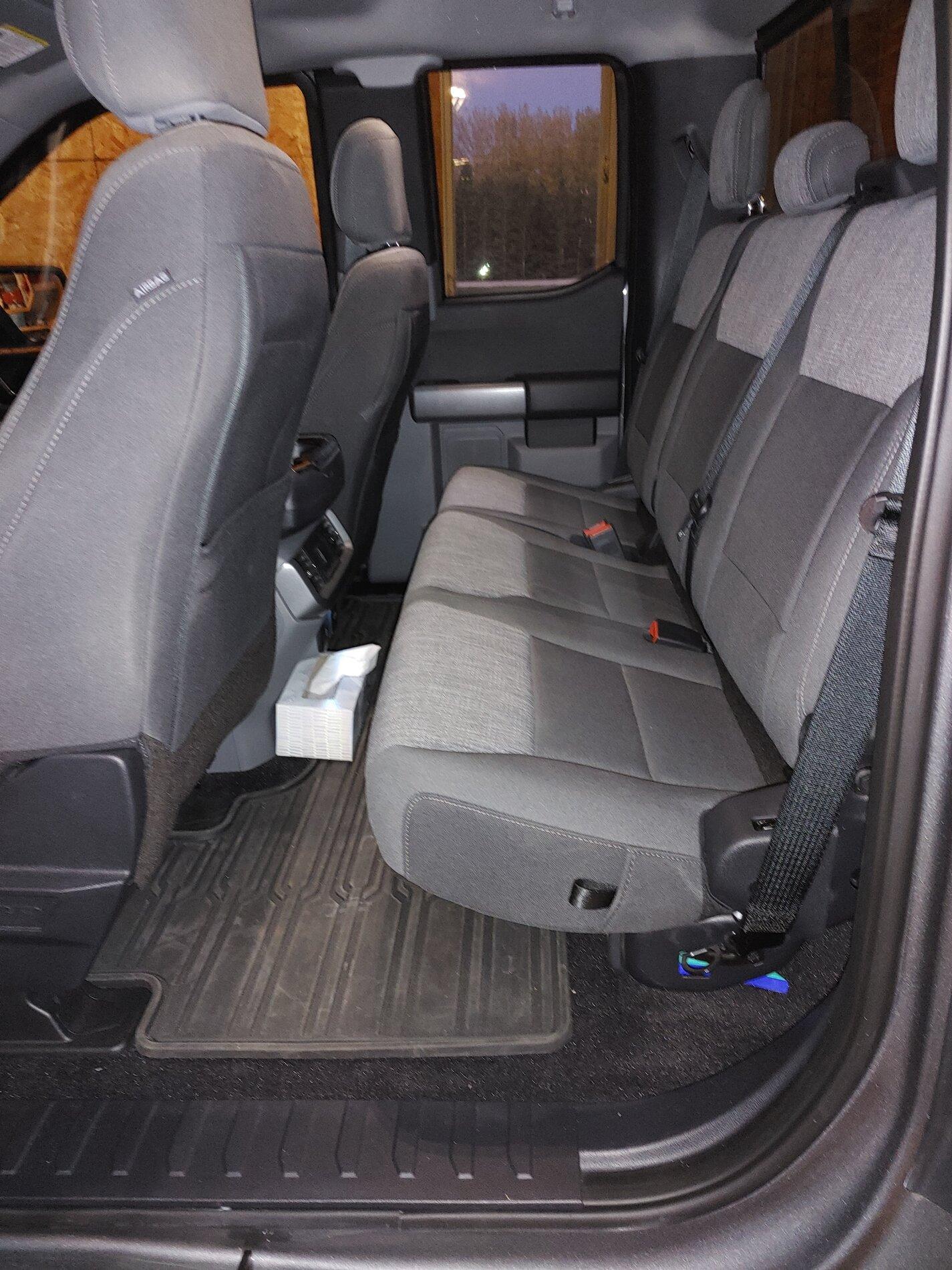 Ford F-150 2021 Supercab Rear Cabin Down