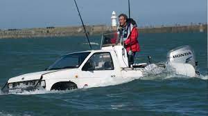 Ford F-150 Tesla Cybertruck is waterproof and can serve as a boat to cross rivers, lakes & calm seas 🤯 download