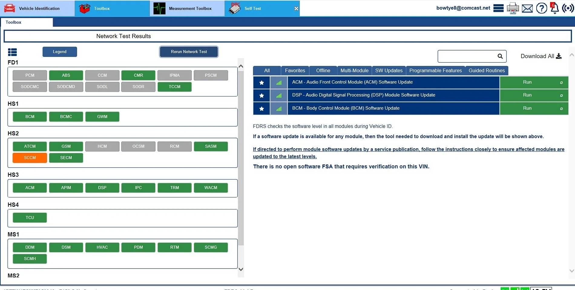 Ford F-150 ECU module programming guide using FDRS E trk fdrs fail 7-5-25