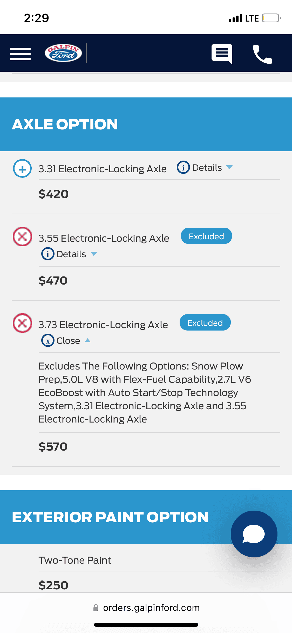 Ford F-150 5.0 engine 3.73 Electronic-Locking Axle RCSB E3305AA1-3FDF-4F15-A3D2-67EBBD1CD814
