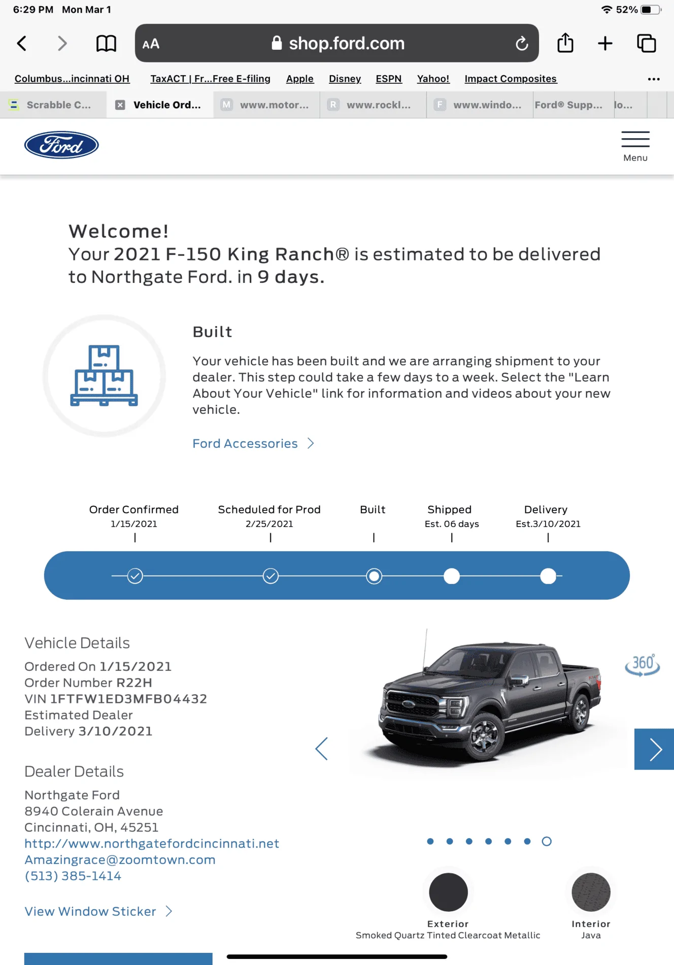 Ford F-150 22 FEB week builds E63AA56E-9950-4D24-8B44-62B04DAF85AA