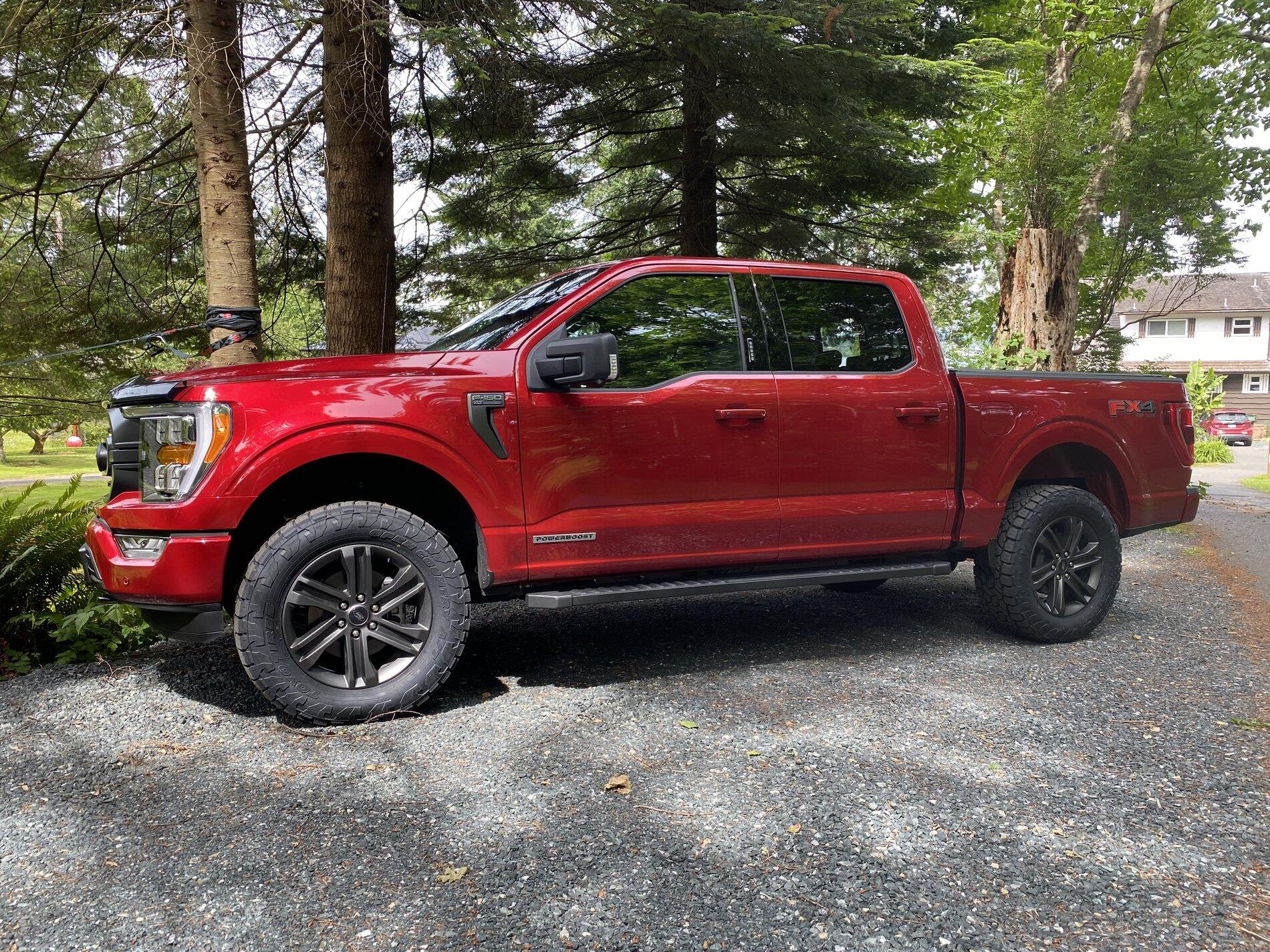 Ford F-150 LT tires on new lariat powerboost E7E7381A-714E-47D6-B1BD-DE9C0A34DE06
