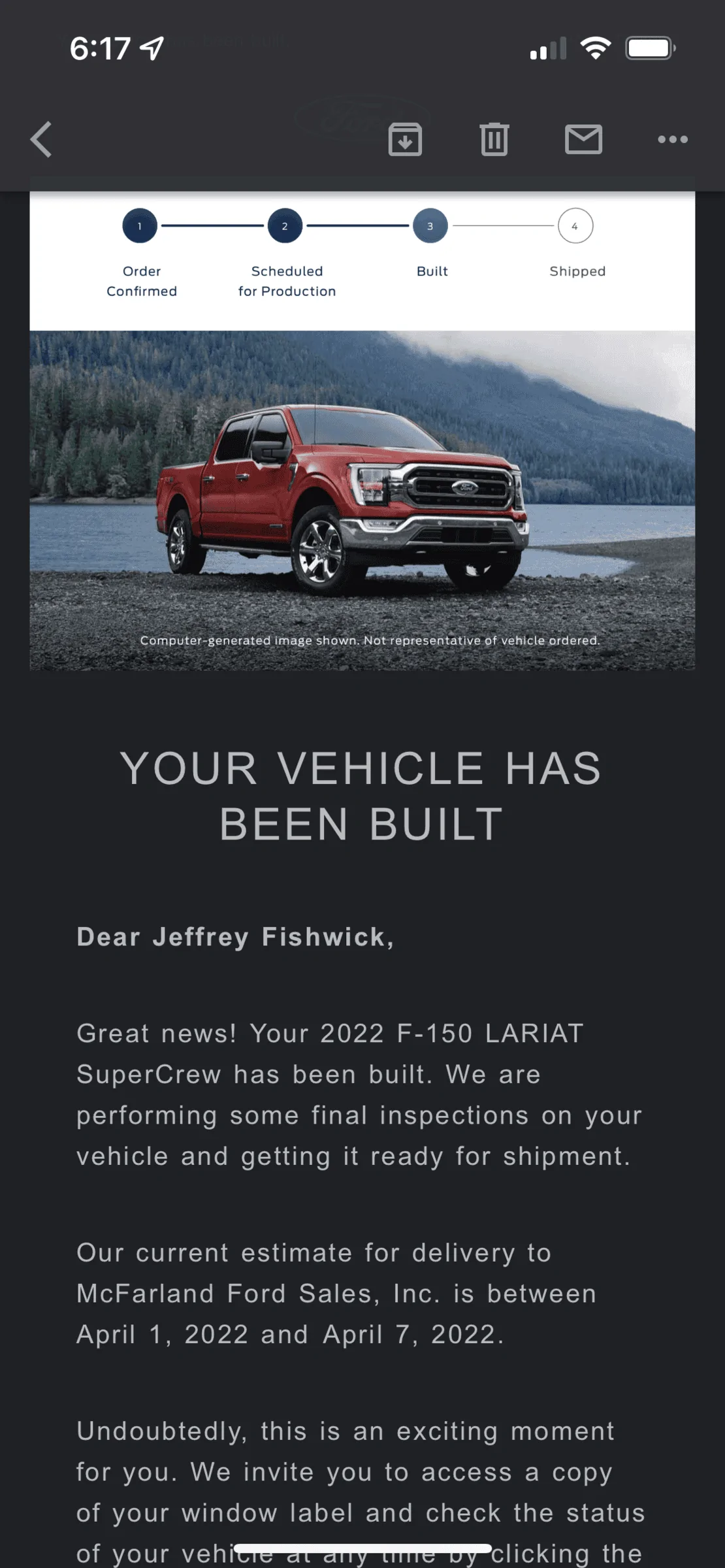 Ford F-150 01/31/2022 Build Week Club E901D44B-A821-4EA1-AE11-4B26212504B2