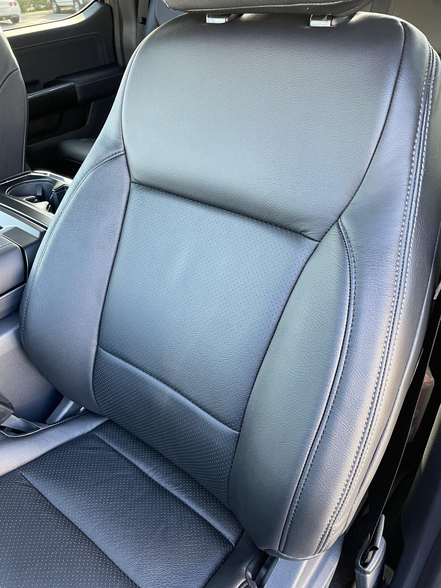 Ford F-150 Katzkin Leather installed in 2021 F-150 (photos) EAFC141D-1AD4-4C82-B4BA-D3E9029C3D32