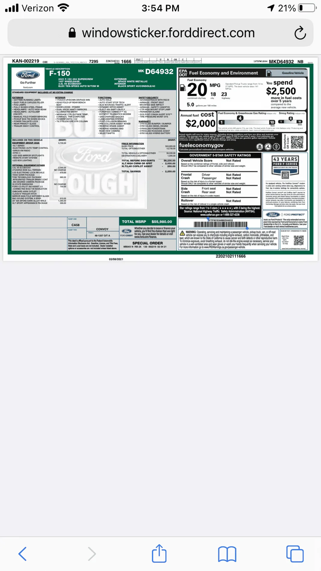 Ford F-150 2/8 builds EB12D973-CE3F-4B2E-9482-162861E5DE4E