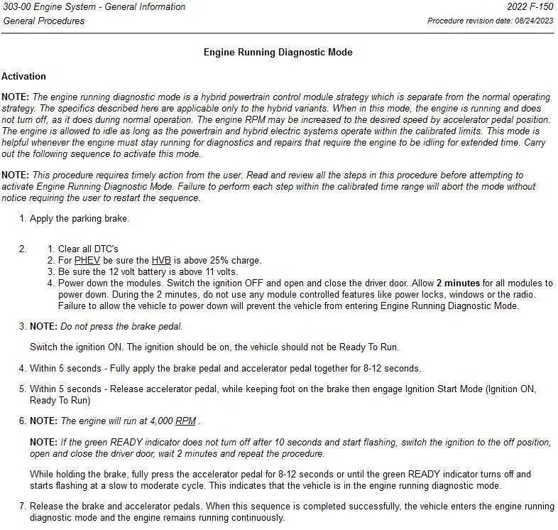 Ford F-150 Powerboost Transmission Fluid Dipstick Fill Level erdm-jpg