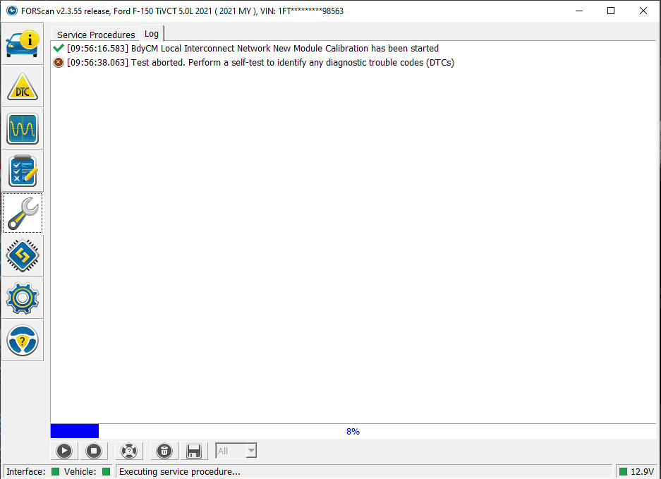 Ford F-150 *HELP* Halogen to Reflector LED Swap Not Working Error Code - BdyCM Local Interconnect Network New Module Calibratio