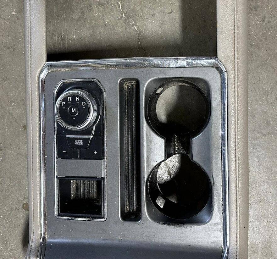 Ford F-150 Folding Shifter Delete & Rotary Knob Swap Ex Console 1