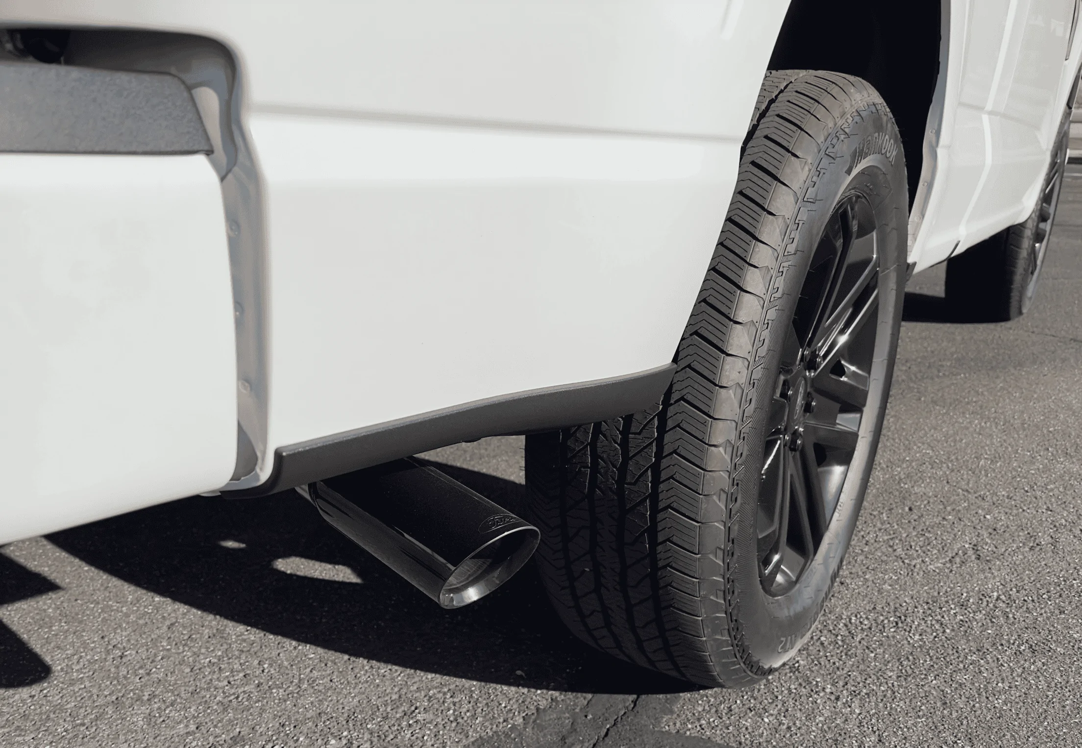 Ford F-150 Swapping chrome exhaust tip Exhaust Ti