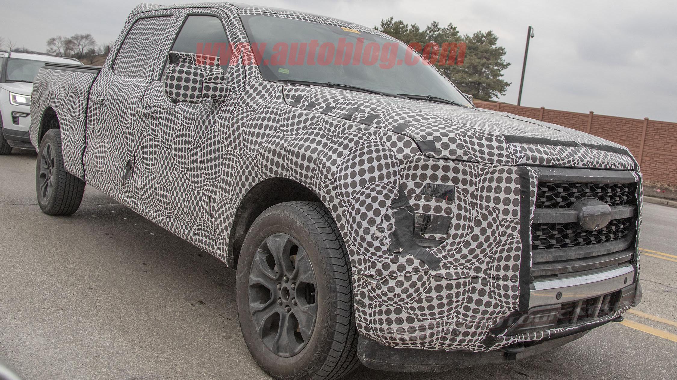 Ford F-150 2021 F-150 Flashing Naked GRILLE! F-150grille.sp05.KGP_