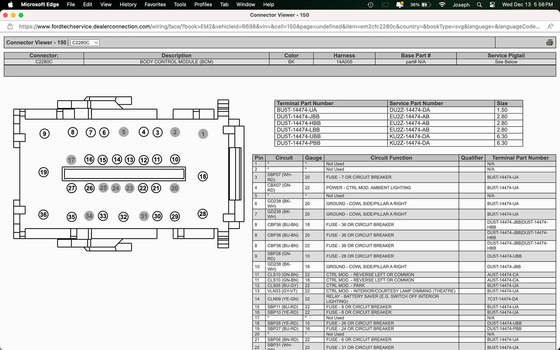 Ford F-150 Raptor 3rd brake light conversion F150 BCM