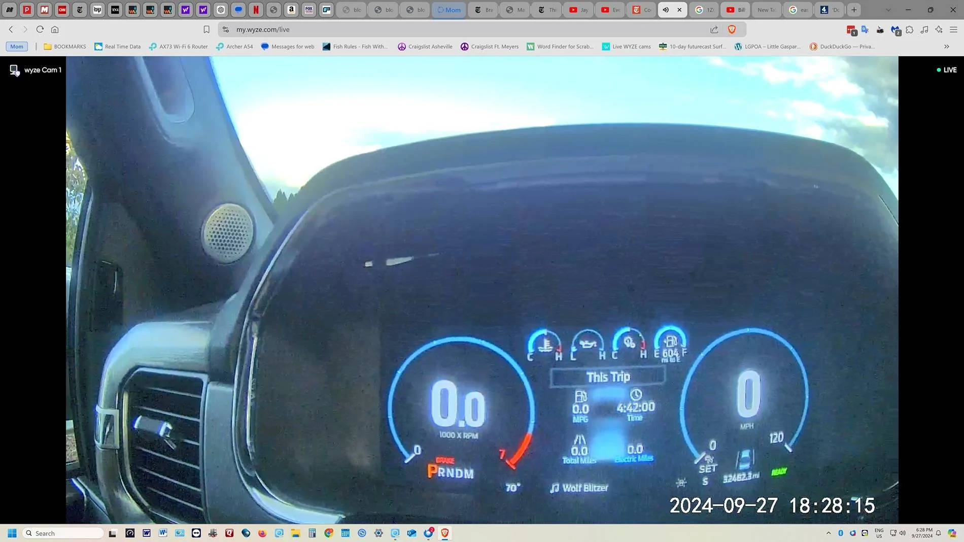 Ford F-150 PowerBoost is ready for Helene F150 Dash Cam