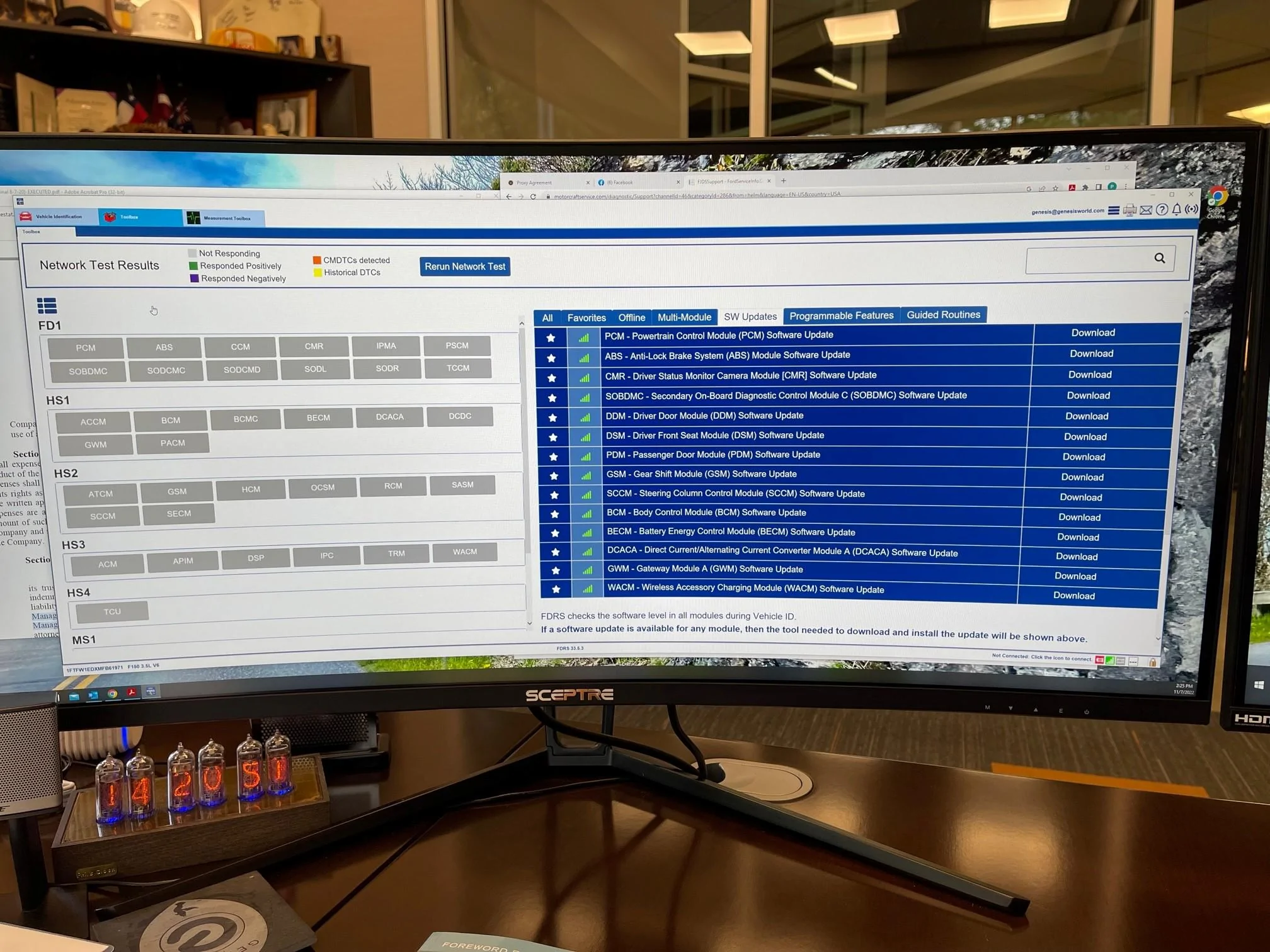 Ford F-150 ECU module programming guide using FDRS F150-FDRS