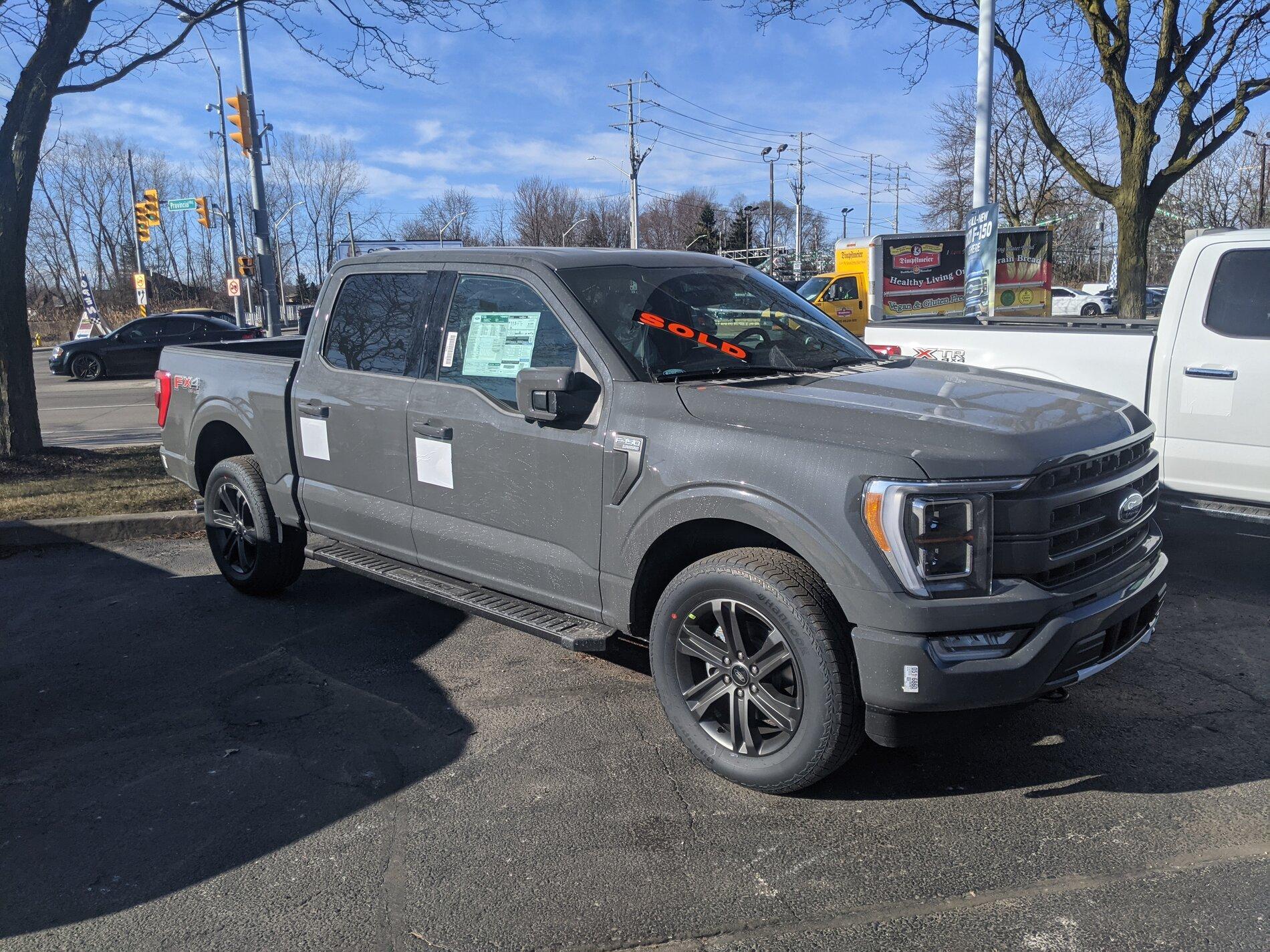 Ford F-150 Canadian Vehicles Ordered/Delays/Delivery Dates F150-Lariat