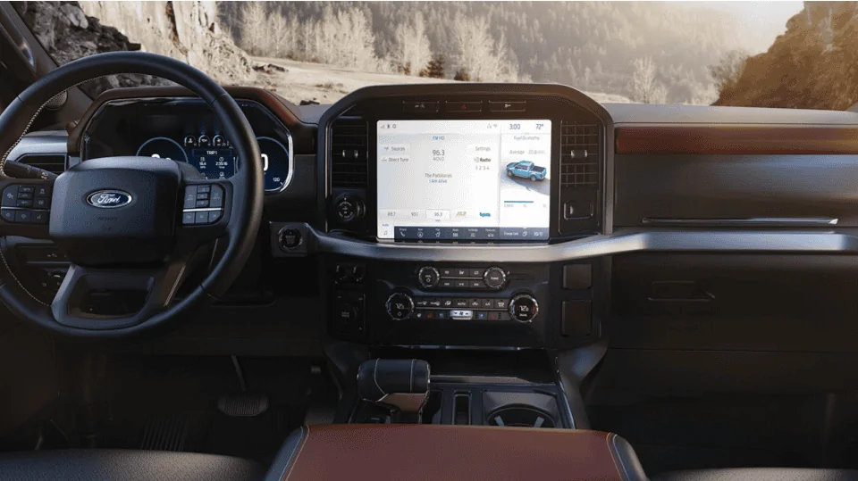 Ford F-150 2021 F-150 eSourceBook - 55 Pages of Specifications, Packaging/Options, Features, Etc F150 Sport interior pic1