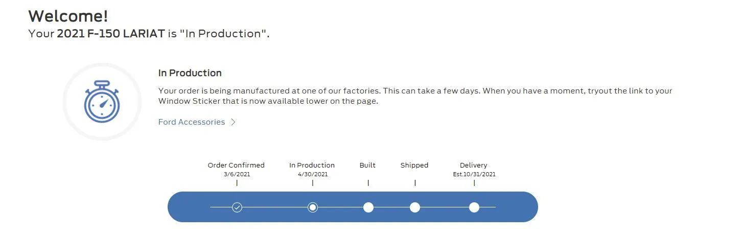 Ford F-150 May Builds stuck In Production . . Anyone? f150