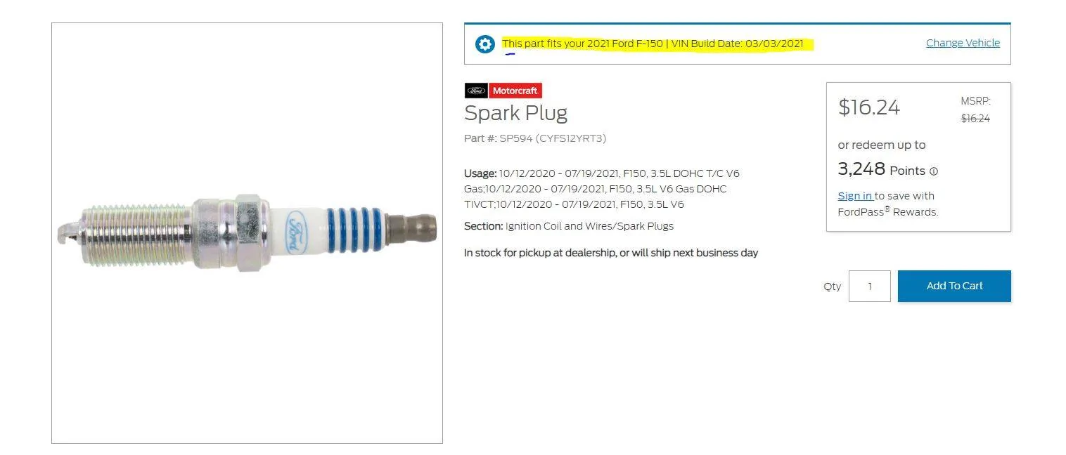 Ford F-150 Spark Plug Change 3.5 f150sp1