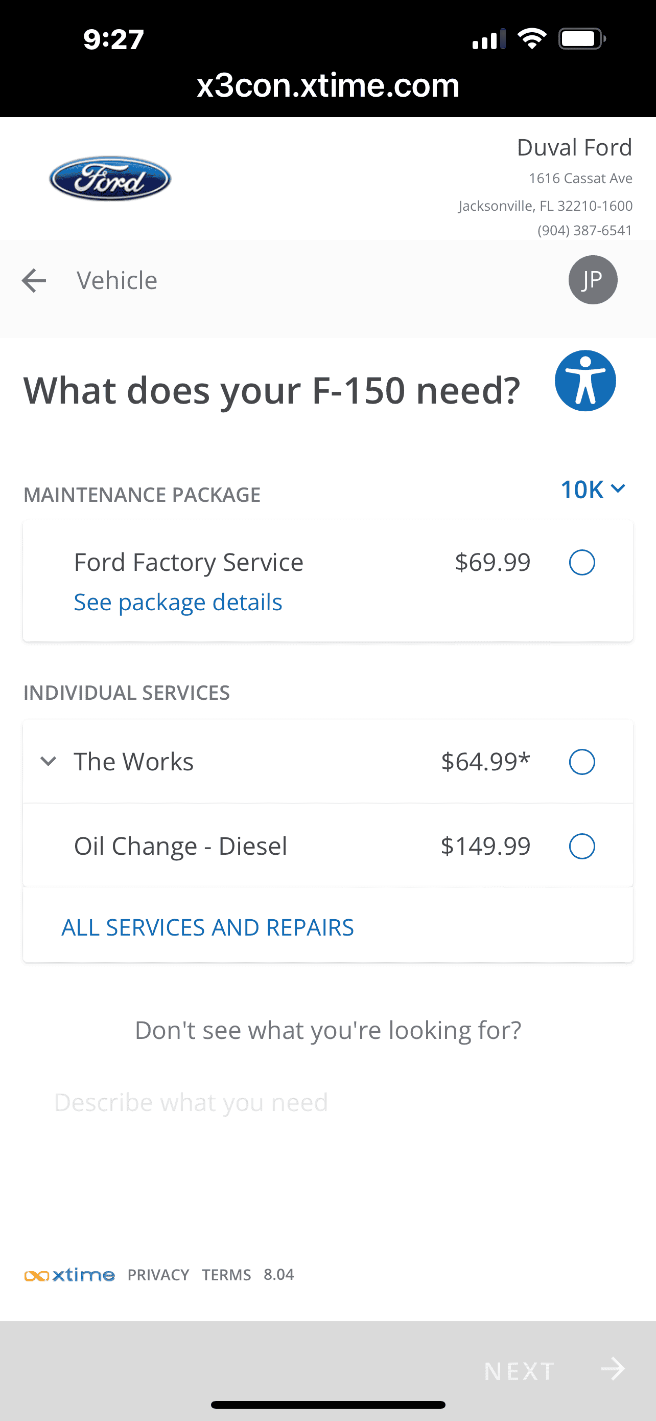 Ford F-150 Ford "The Works" at $282 F506ADE4-8708-40CF-88BF-95C7808C1943