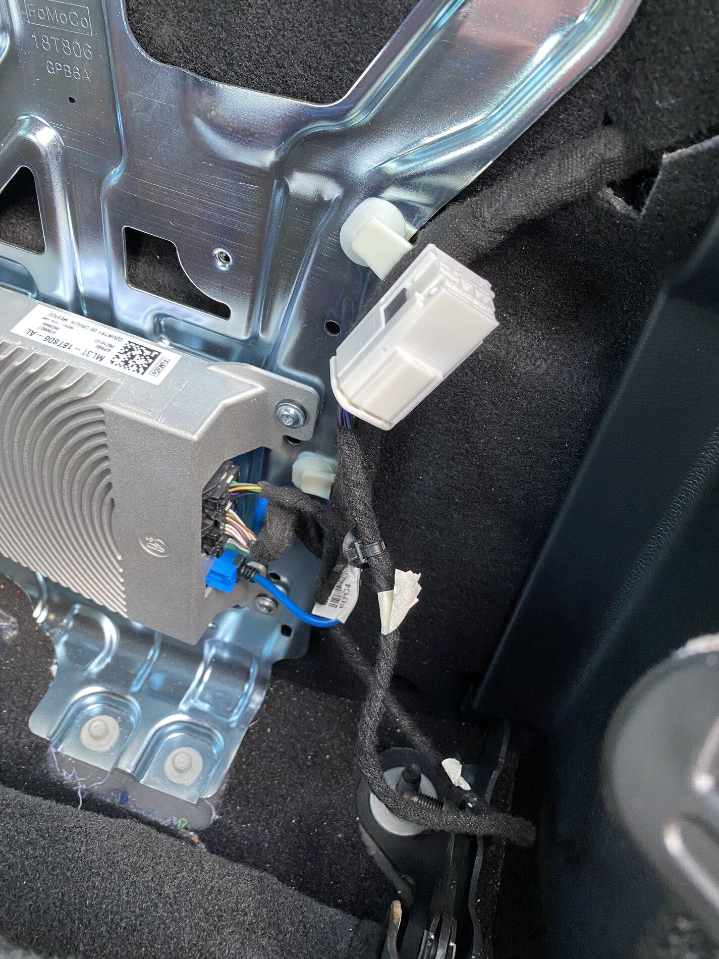 Ford F-150 Anyone know what this open plug is for? F5753855-74E5-4D4A-8B3F-6727BBC95727