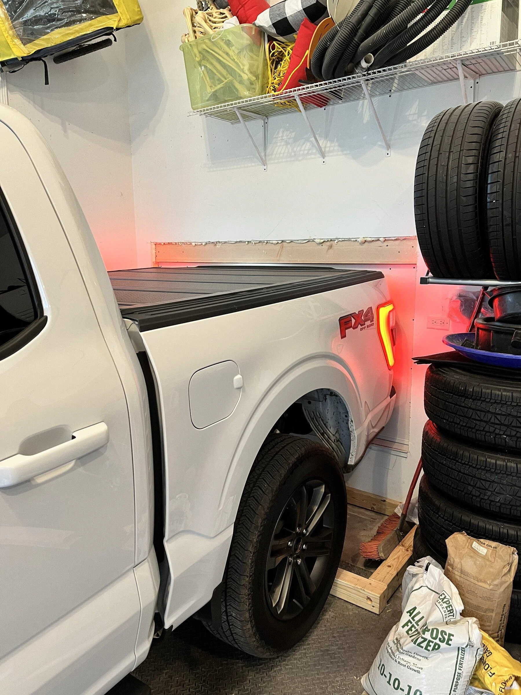 Ford F-150 When your garage is not deep enough for your new F150... F6A1FF37-FA0E-4CFE-A93B-045E73C5E4F1