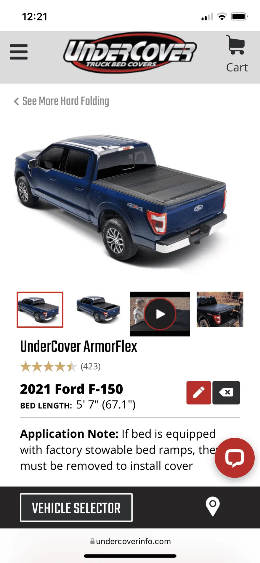 Ford F-150 Armor Flex Tonneau Cover BNIB F71DC0F0-EB36-4319-BC1F-E4733F2B0586