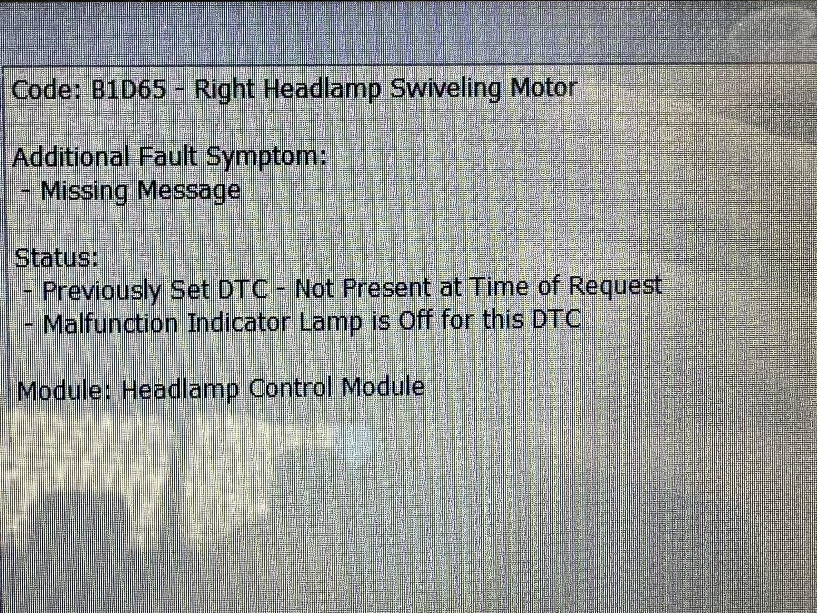 Ford F-150 'Check Headlamp system' warning message F7F68676-5A59-49C7-BDA9-AB3EB38C9738