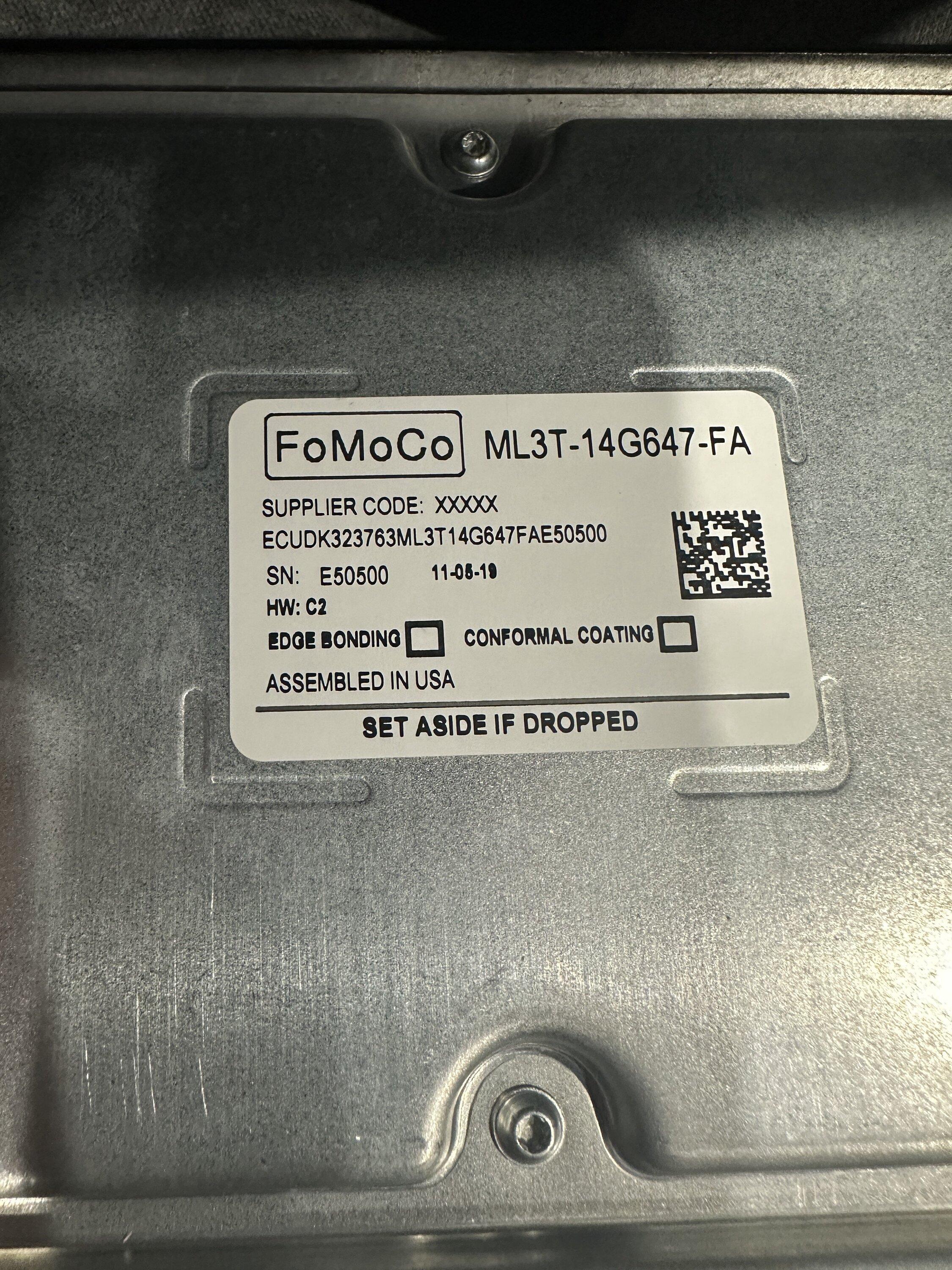 Ford F-150 ECU module programming guide using FDRS FA