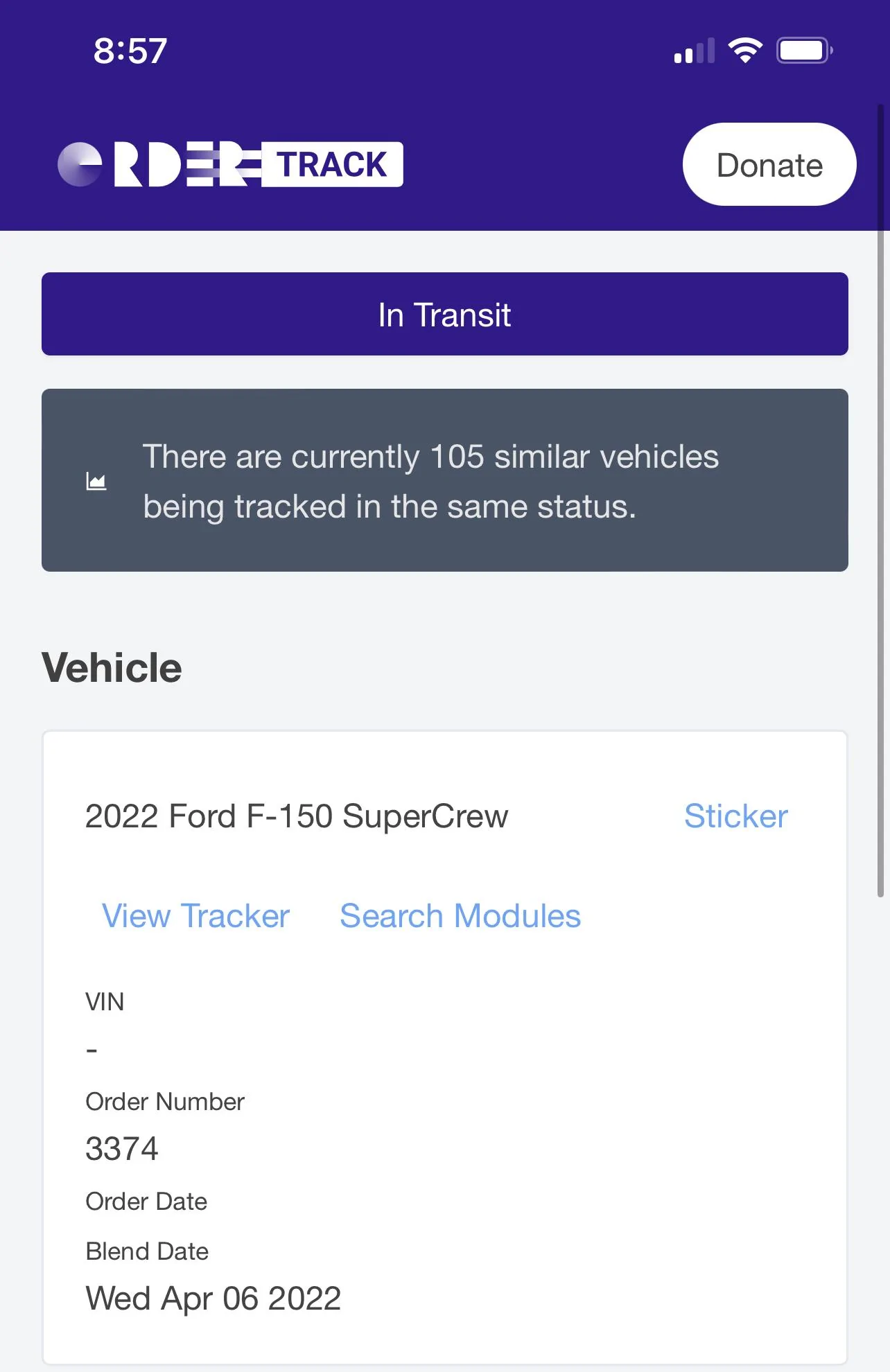 Ford F-150 4/4/22 Build Week Group FAA83144-C636-468A-BDC2-B19C5E78667E