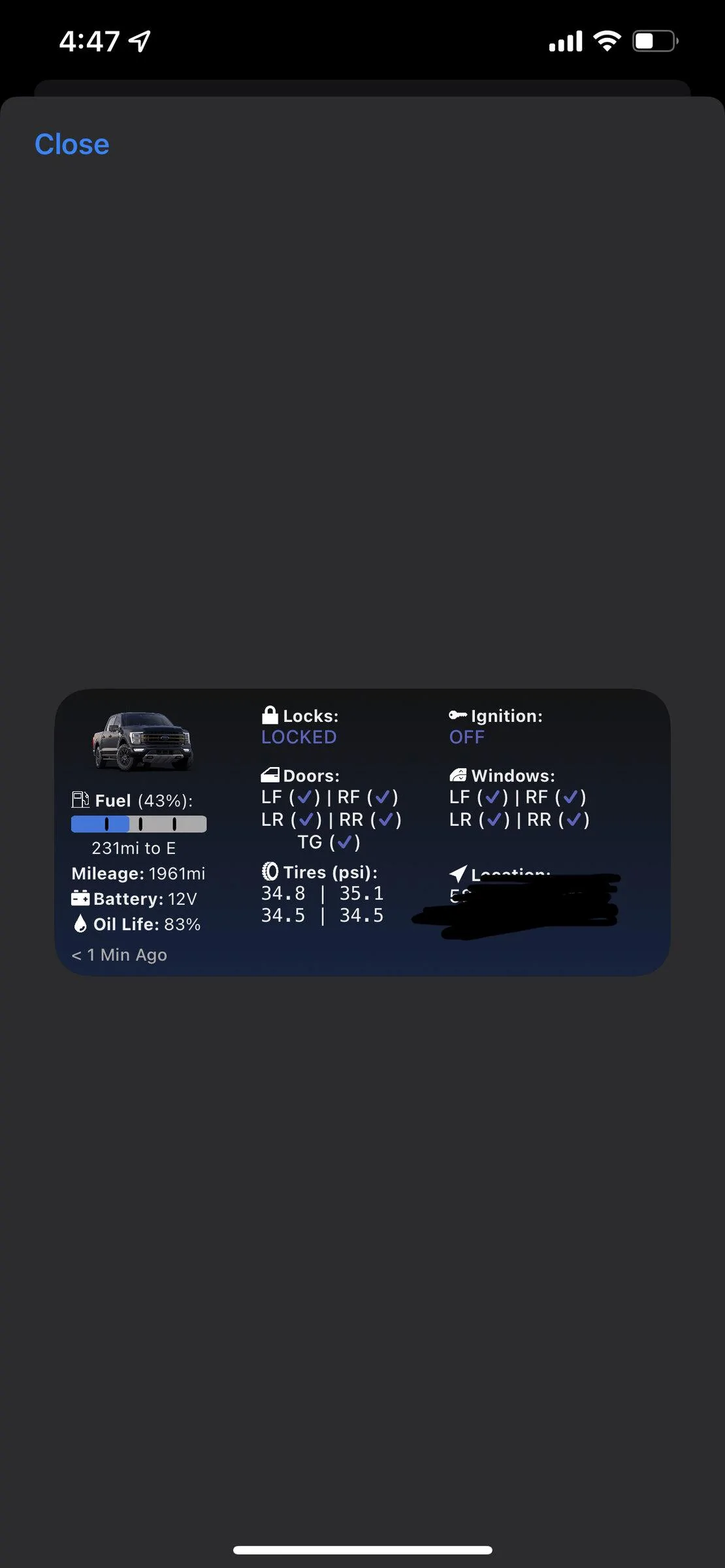 Ford F-150 FordPass - Scriptable Widget (iOS, iPad, MacOS) FAAC10CB-C398-4567-9AA5-01B8C8A34276