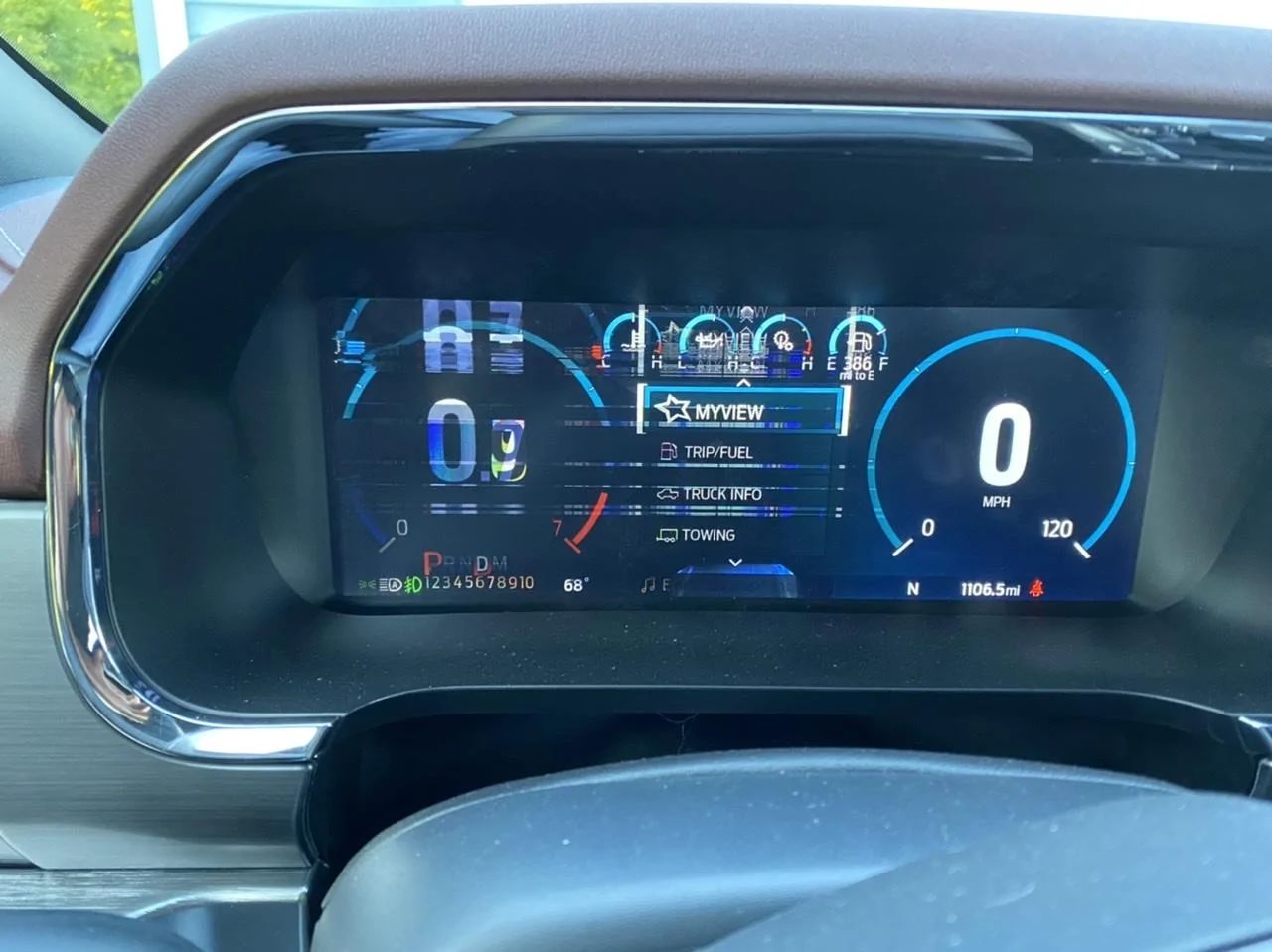 Ford F-150 2021 f150 Instrument Cluster Display FD0B0E55-33D9-49D1-AF7A-4EC650F77938