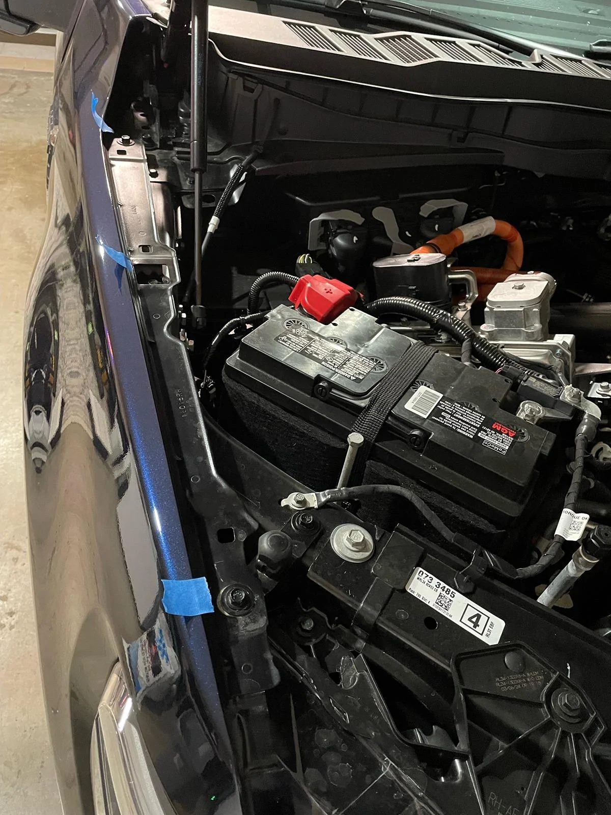 Ford F-150 2024 King Ranch picked up from Granger Ford Fender Bolts