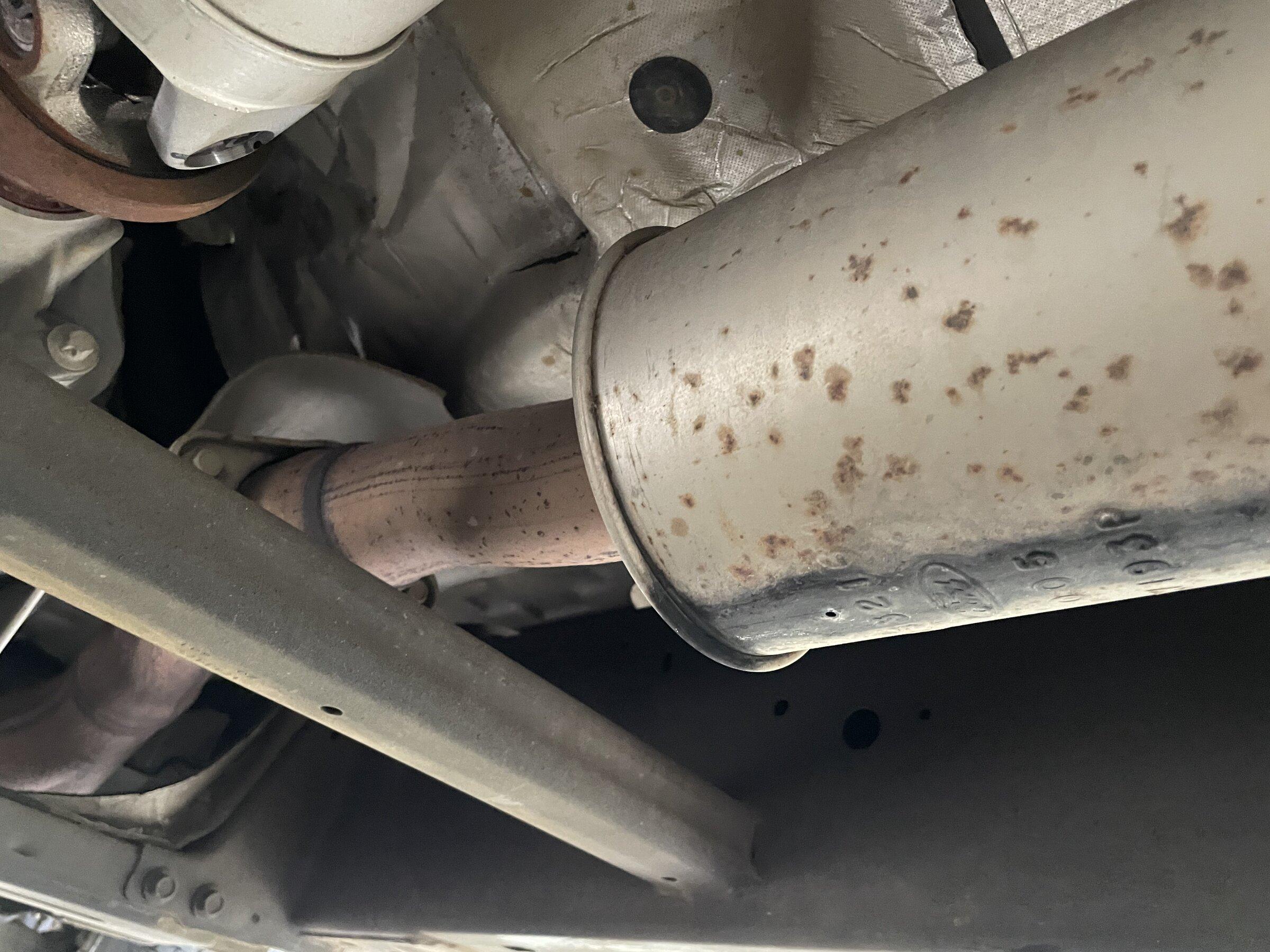Ford F-150 Is this much black on 2.7 muffler normal? FF35682D-4B78-40EA-B668-AEEEA170525F