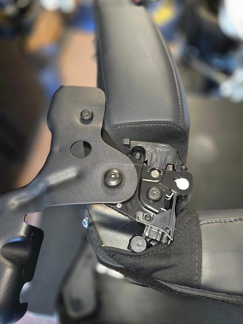 Ford F-150 Adding Locks for Locking Rear Seat Storage - DIY How-To Figure 12