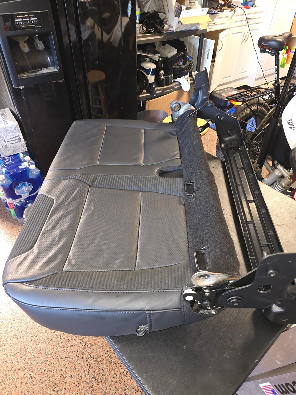 Ford F-150 Adding Locks for Locking Rear Seat Storage - DIY How-To Figure 17