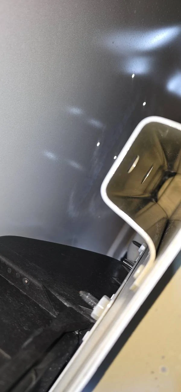 Ford F-150 Installing Gen14.5 (MY24) Loading Compartment Partition (Bed Storage Box) RL3Z60286A72AB Into Gen14 (MY23) F-150 -- DIY how-to instructions & photos Figure 8C LCP mounted on MY24