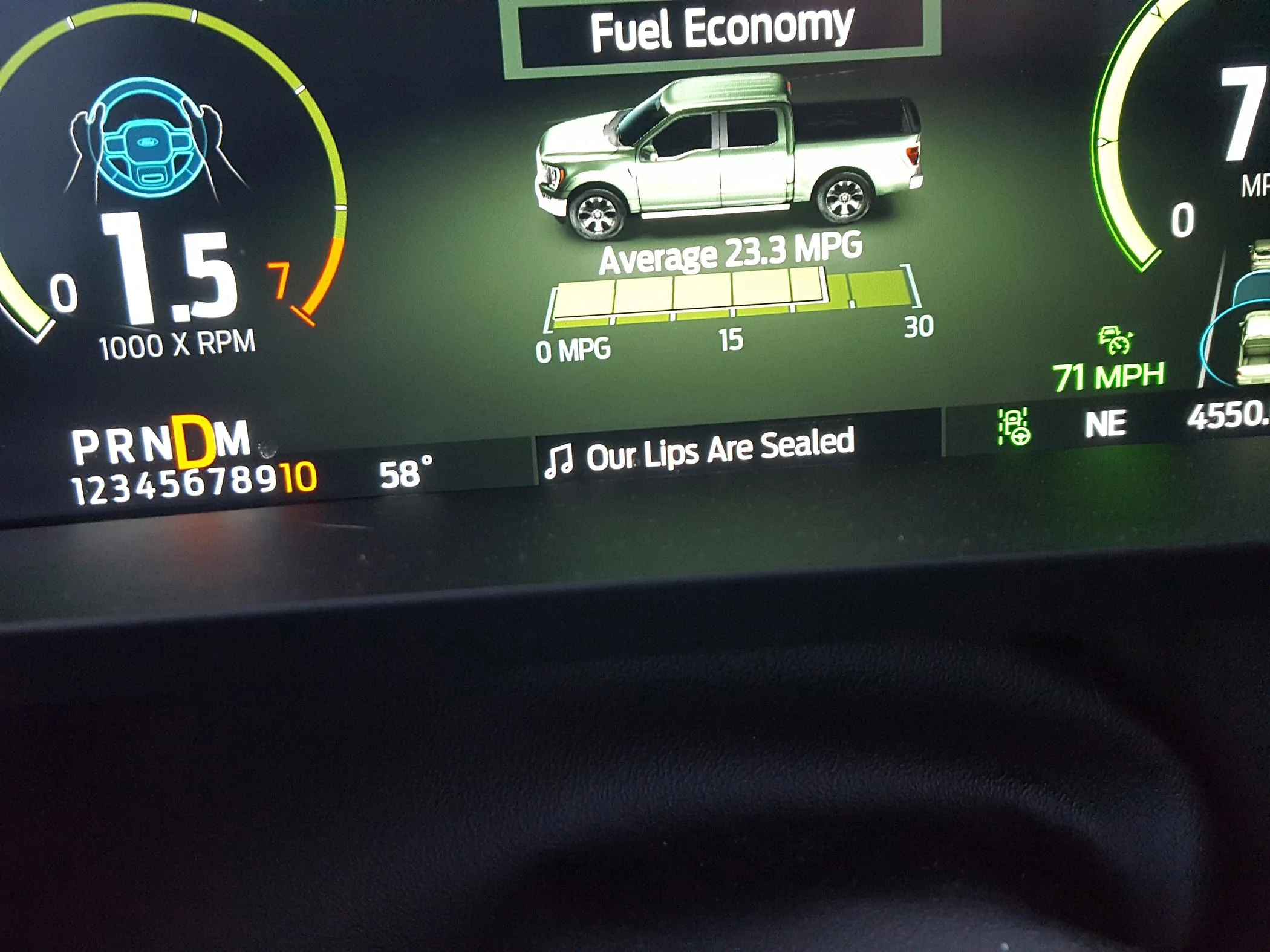 Ford F-150 Is there a way to save a drive mode? fl trip  (5)