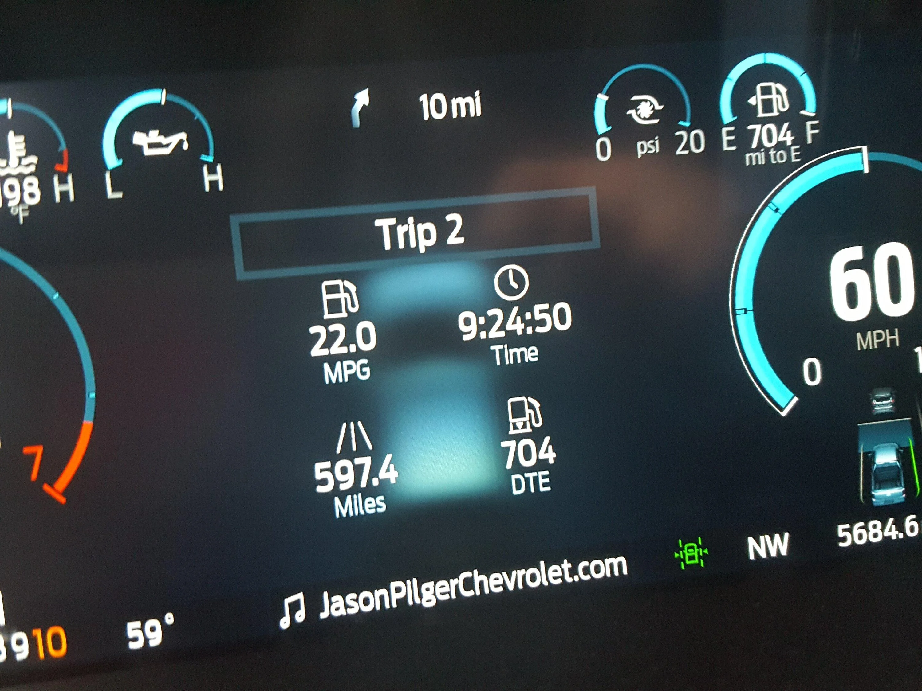 Ford F-150 5.0 more efficient at 75-80 mph than the Ecoboost engines? Edit: while not towing. fl trip  (6)