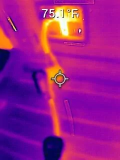 Ford F-150 7.2kW Powerboost ProPower generator put to the test.... max sustained draw / output FLIR1000042