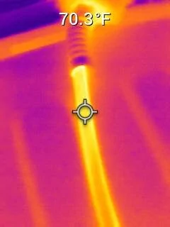 Ford F-150 7.2kW Powerboost ProPower generator put to the test.... max sustained draw / output FLIR1000043