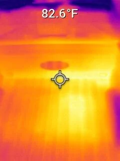 Ford F-150 7.2kW Powerboost ProPower generator put to the test.... max sustained draw / output FLIR1000046