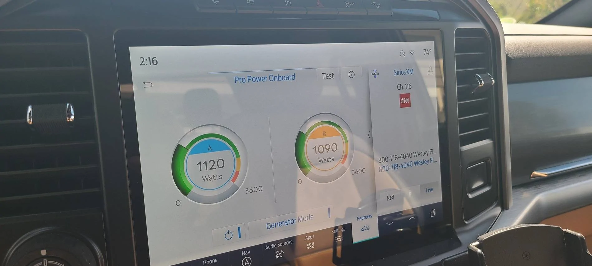 Ford F-150 PowerBoost is ready for Helene Ford F150 Generator5