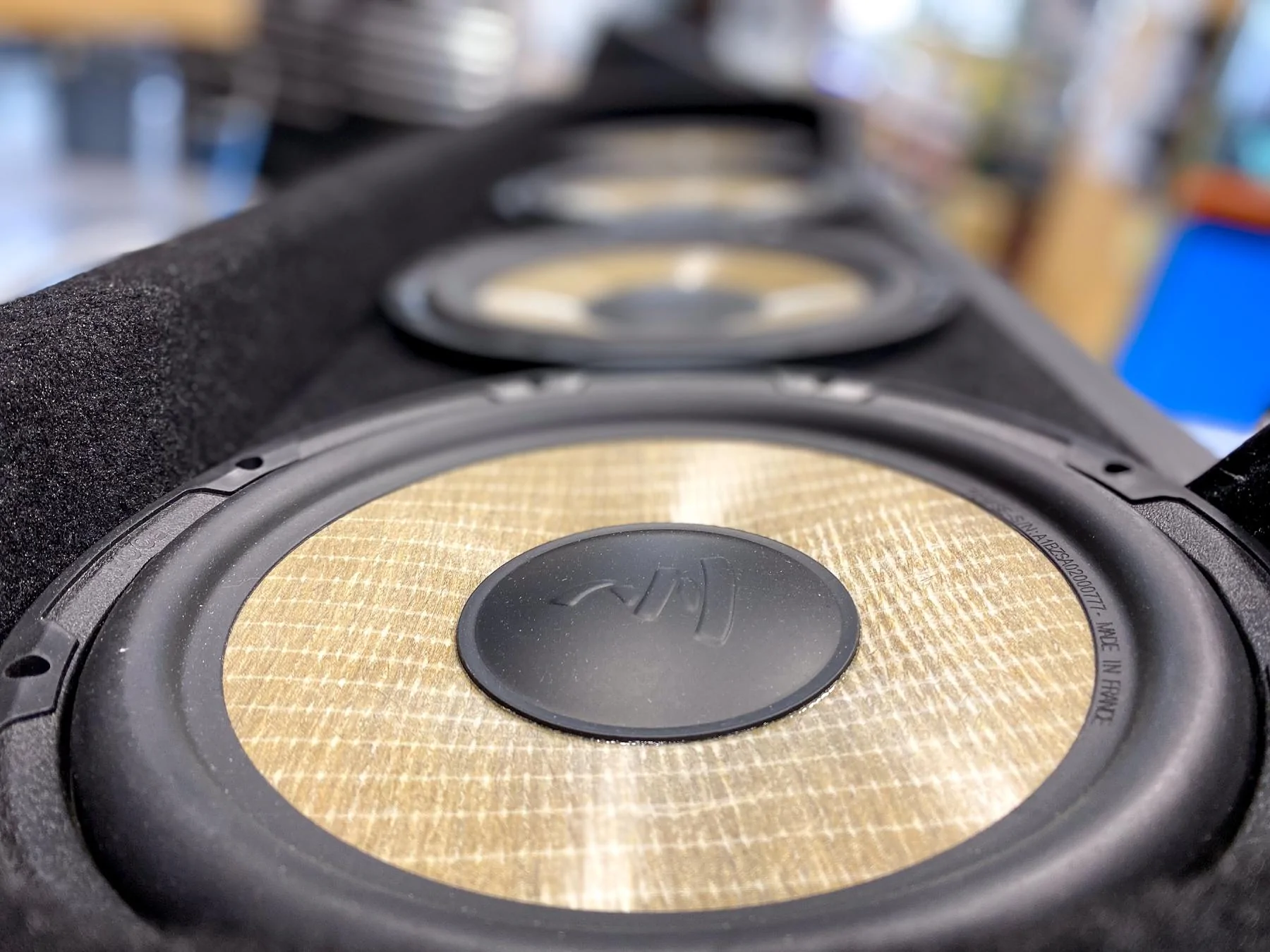 Ford F-150 New Subwoofer Enclosure Emblems Ford-Lightning-Subwoofer-Enclosure-6