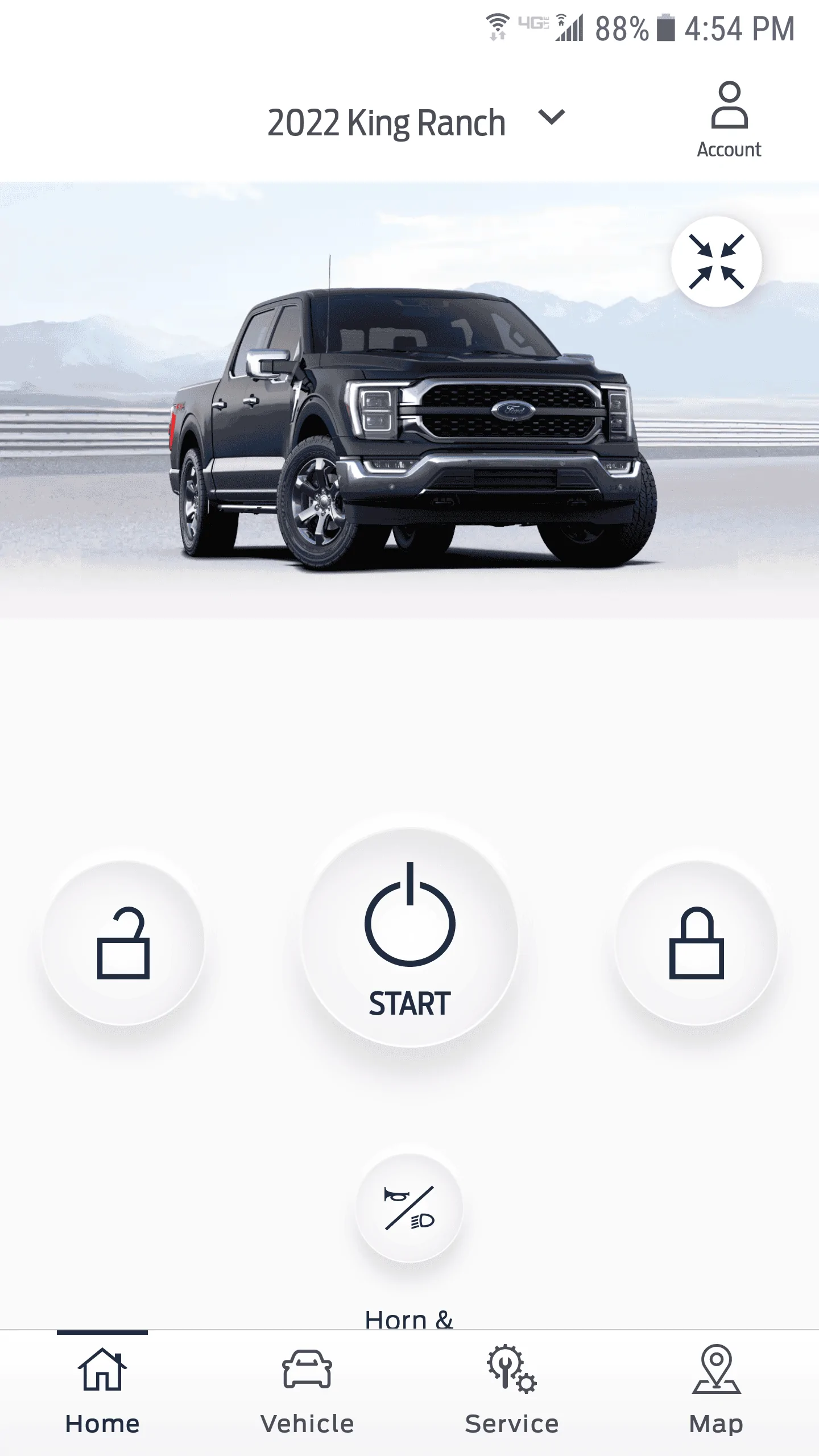 Ford F-150 5.0l King Ranch showing Plugged In Not Charging ford pass pic