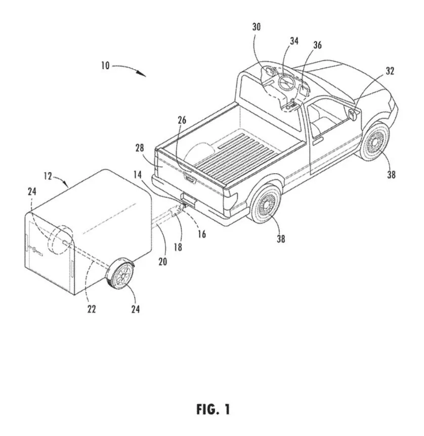 Ford F-150 Ford Patents Automatically Adjusting Mirrors for Easier Towing ford-trailer-towing-adjustment-mirror-system-2