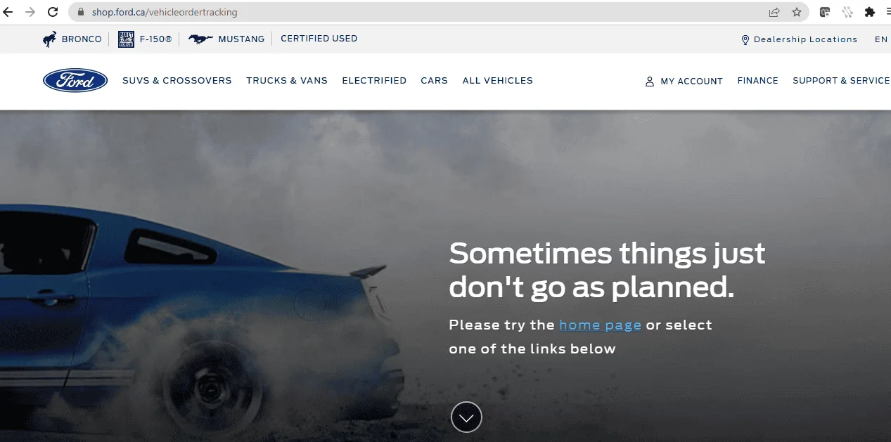 Ford F-150 Canadian VIN tracking ford vehicle tracking 2
