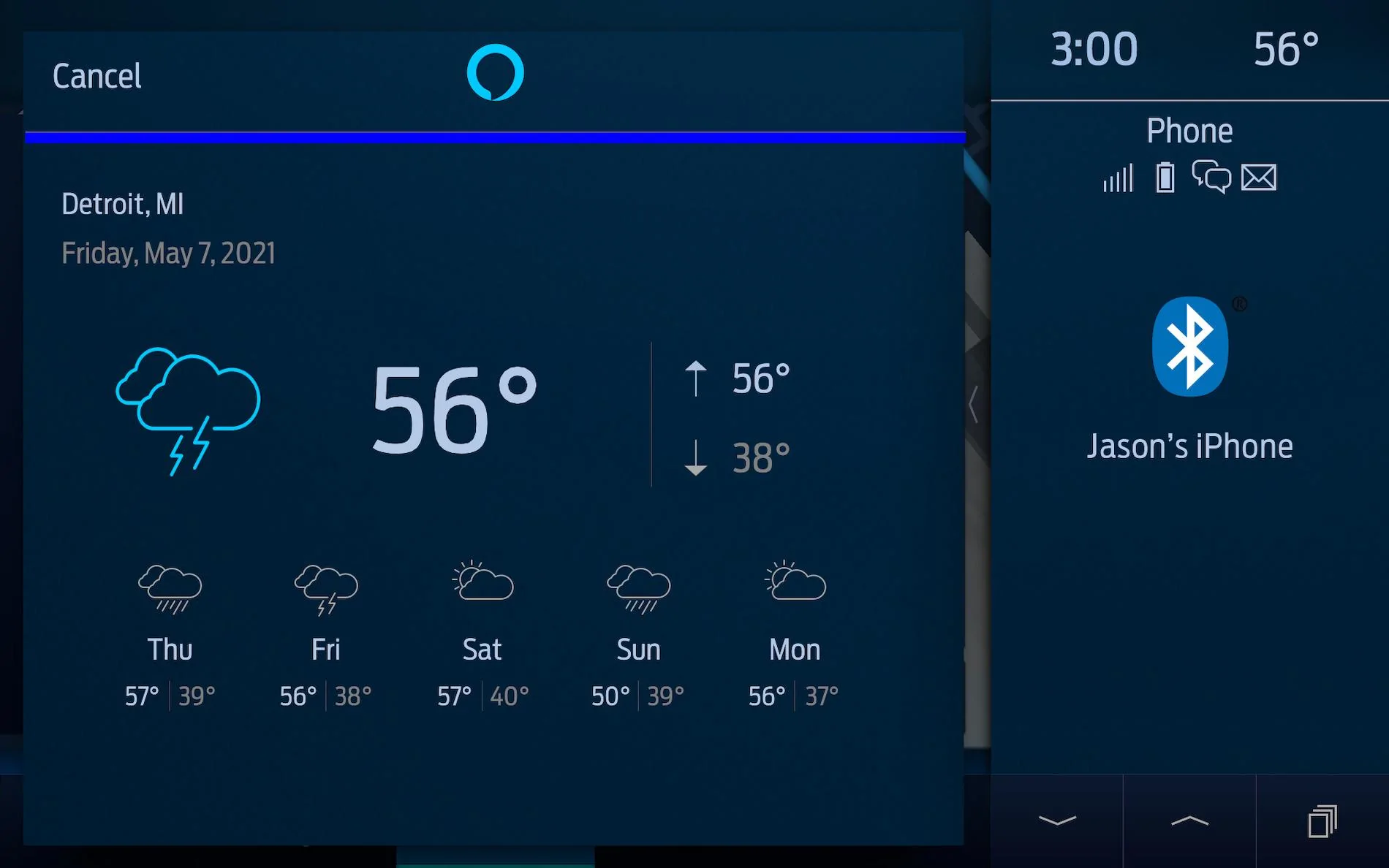 Ford F-150 Ford Continues Alexa In-Car Rollout For F-150, Now Offering Personalized Voice Commands Ford_Amazon_Alexa_Built-in_Weather