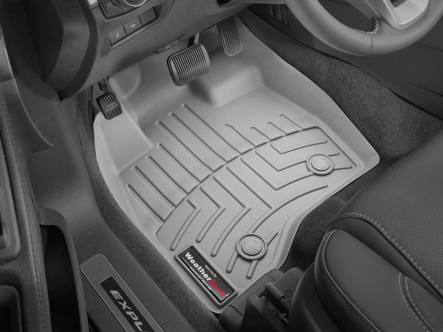 Ford F-150 Weathertech Gray Mats FORD_Explorer_15_4670413