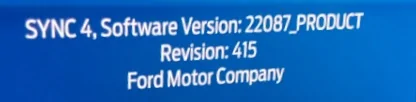 Ford F-150 Partial update? Interface issues. Ford site shows nothing to download. FordUpdat