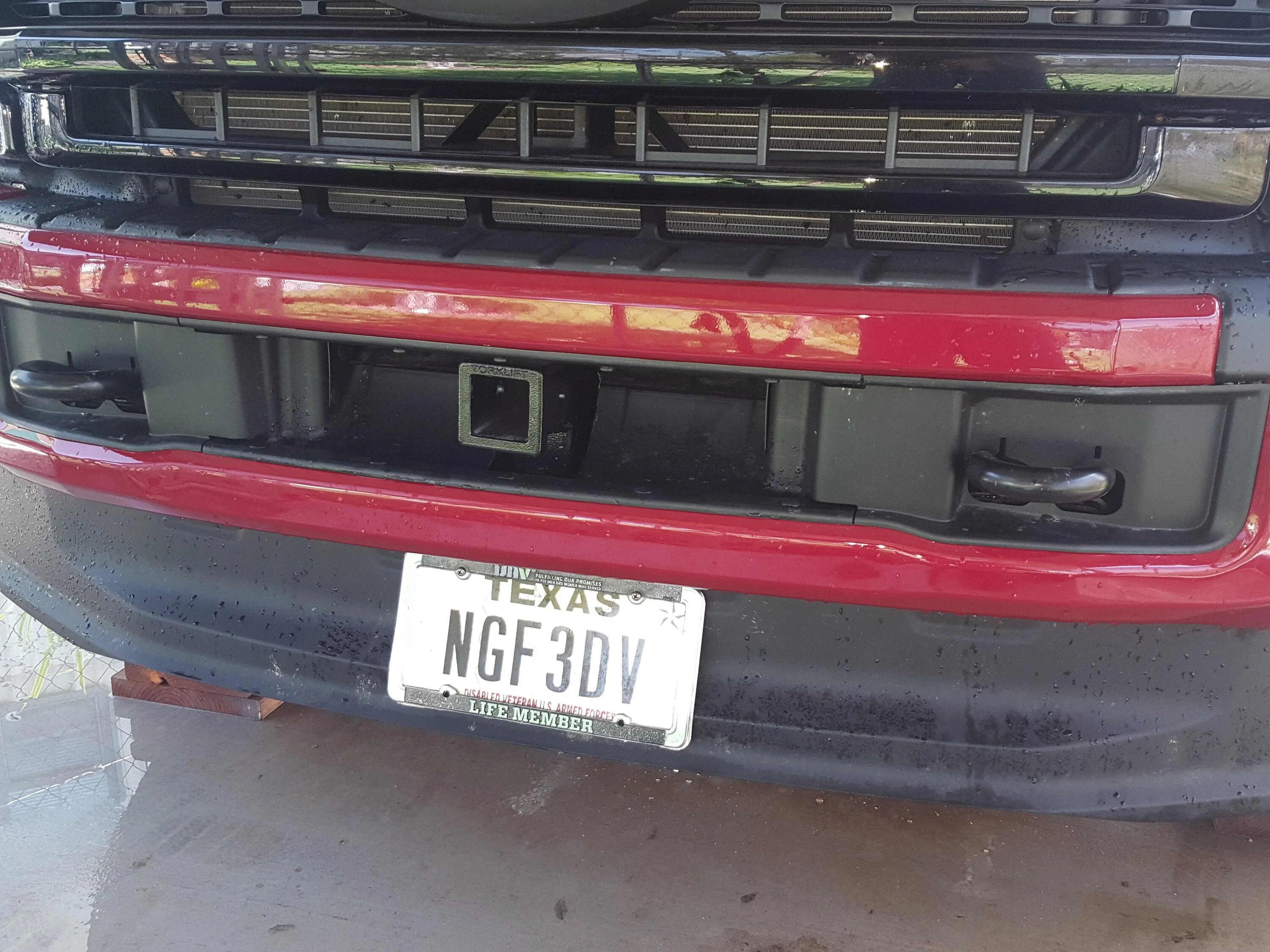 Ford F-150 Bespoke torque lift front hitch Front hitch install jul 2021 (17)